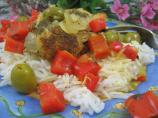 Moroccan Chicken and Olives