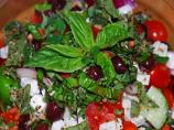 Greek Tomato Salad. Photo by Katzen