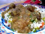 Danish Meatballs in Curry Sauce (Boller I Karry)