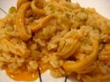 Kalamaria Pilafi ( Squid Pilaf)