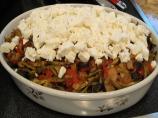 Green Beans With Tomatoes and Feta Cheese(Fasolakia Me Domata Ka