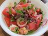 Watermelon, Feta and Olive Salad