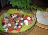 Watermelon, Feta and Olive Salad