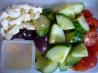 Quick Cucumber, Tomato and Feta Salad