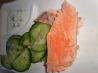Salmon With Cucumber Salad