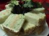 Smoked Salmon and Scallion Tea Sandwiches