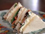 Smoked Salmon and Chopped Egg Sandwiches