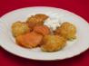 Parsnip Pancakes With Smoked Fish and Caper Sour Cream