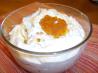 Cloudberries With Whipped Cream (Multekrem). Recipe by UmmBinat