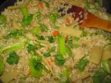Aromatic Vegetable Fried Rice (Su Cai Chao Fan)