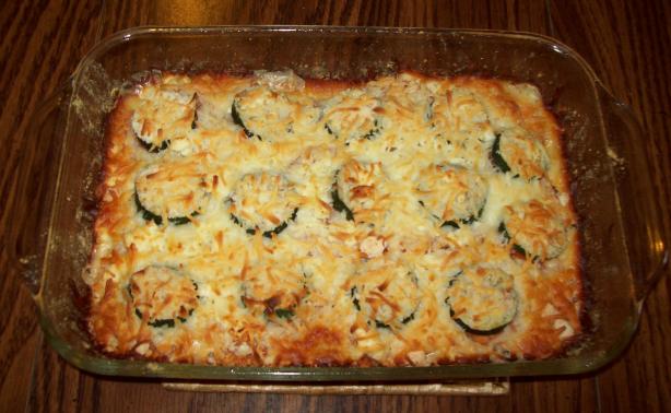 Cheesy Zucchini Casserole. Photo by Jack1010Sally