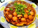 Red Onion, Mushroom and Blue Cheese Tarte Tatin
