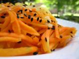 Sesame-Blacked Carrots