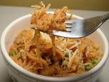 Peas 'n' Cheese Squash Spaghetti