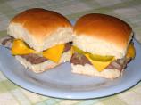 White Castle Cheeseburger Slyders