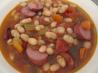 Frankfurter and Lentil Soup