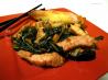 Pork With Spinach Stir Fry. Recipe by morgainegeiser