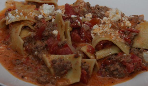 Skillet Pastitsio - America's Test Kitchen. Photo by Dr. Jenny