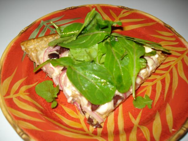 Greek Pita Pizzas - America's Test Kitchen. Photo by Cadillacgirl