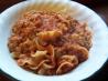 Koshari - Lentils and Rice With Tomato Sauce. Photo by Debbie R.