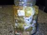Marinated Feta Cheese With Orange, Green Olives, and Garlic. Recipe by Boo Chef in West Texas