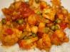 Curried Chick Peas and Mixed Vegetables. Recipe by morgainegeiser