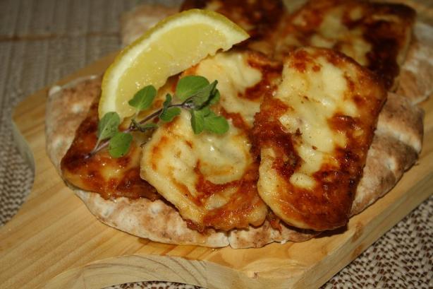 Cypriot Fried Haloumy Cheese (Saganaki Haloumi). Photo by Pink_Diamond