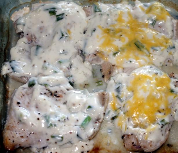 Fish and Sour Cream Bake. Photo by morgainegeiser