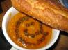 Red Lentil and Bulgur Soup - Mercimek Corbasi. Recipe by Random Rachel