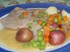 Pork Steak Dinner in a Dish