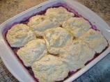 Red Raspberry Cobbler (Dairy Free)