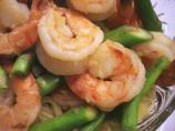 Chinese Stir Fried Shrimp With Asparagus