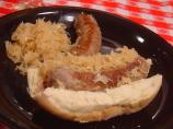 Bratwurst and Sauerkraut Skillet. Photo by Sue Lau
