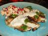 Grilled Herring W/Horseradish and Parsley Sauce
