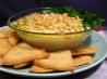 Hummus With Toasted Pine Nuts, Cumin Seeds and Parsley Oil. Recipe by Galley Wench