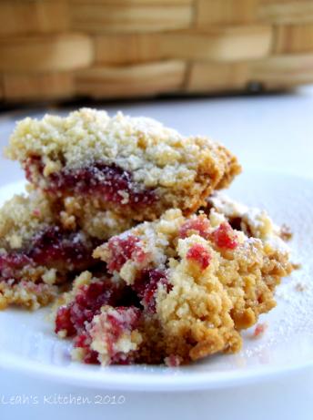 Austrian Raspberry Shortbread. Photo by Leah's Kitchen
