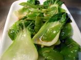 Simple Baby Bok Choy and Snow Peas
