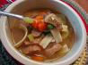 Vegan No Chicken Noodle Soup