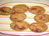 Vegan Raspberry Strawberry Muffins