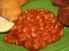 Smoky Sweet Baked Beans. Recipe by Grandma Deb