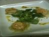 Seared Scallops With Melted Leeks and Pistachio Vinaigrette. Recipe by Spice Boy