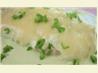 Avocado-Crab Enchiladas with Green Sauce. Recipe by Bev