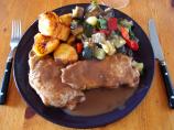 Moderna Pork Chops. Photo by Brian Holley