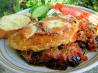 Oven Baked Chicken and Aubergine (Egg Plant) Parmigiana
