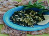 Grilled Chicken With Mint and Pine Nut Gremolata