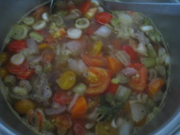Crock Pot Beef Vegetable Soup. Photo by Chef #341135