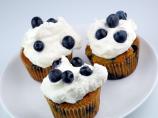 Blueberries and Cream Cupcakes. Photo by Elana's Pantry