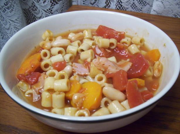 (Spicy) Pasta Fagioli. Photo by Suzanna Marie