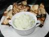 Feta and Scallion Dip With Olive Oil and Lemon (Bobby Flay). Recipe by Dr. Jenny