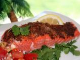 Spicy Cardamom Salmon (North African Inspired)